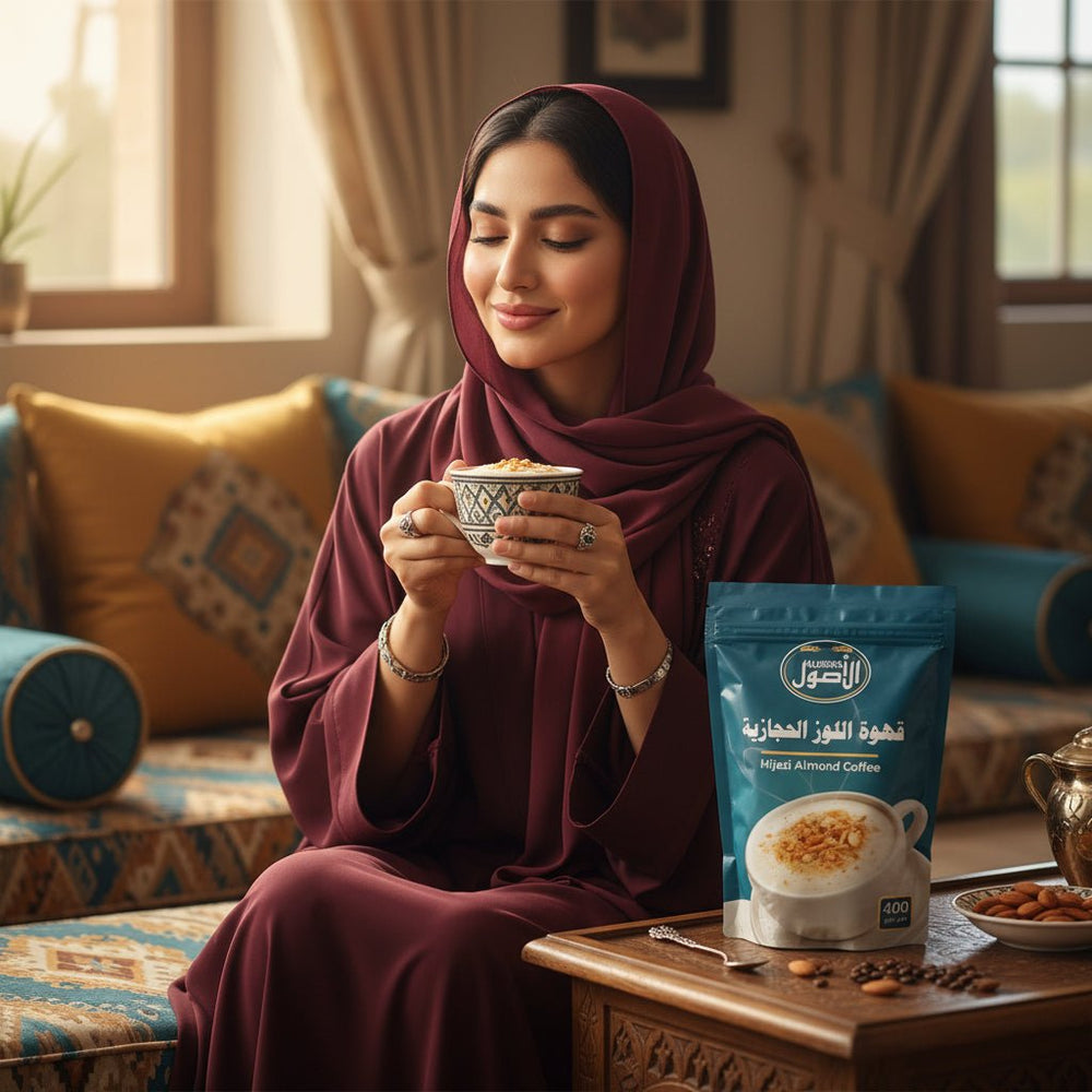 قهوة اللوز الحجازية من الأصول 400 جرام