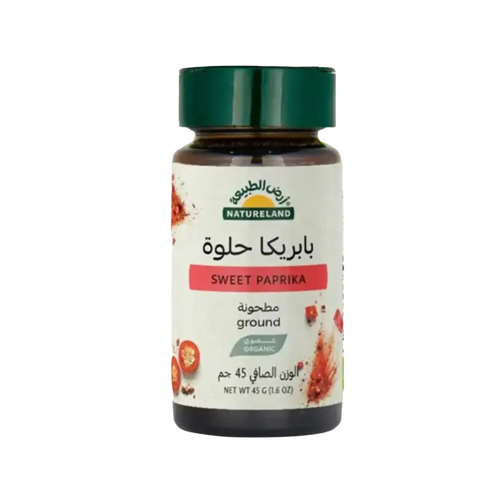 بابريكا حلوة مطحونة عضوية من أرض الطبيعة 45 جم