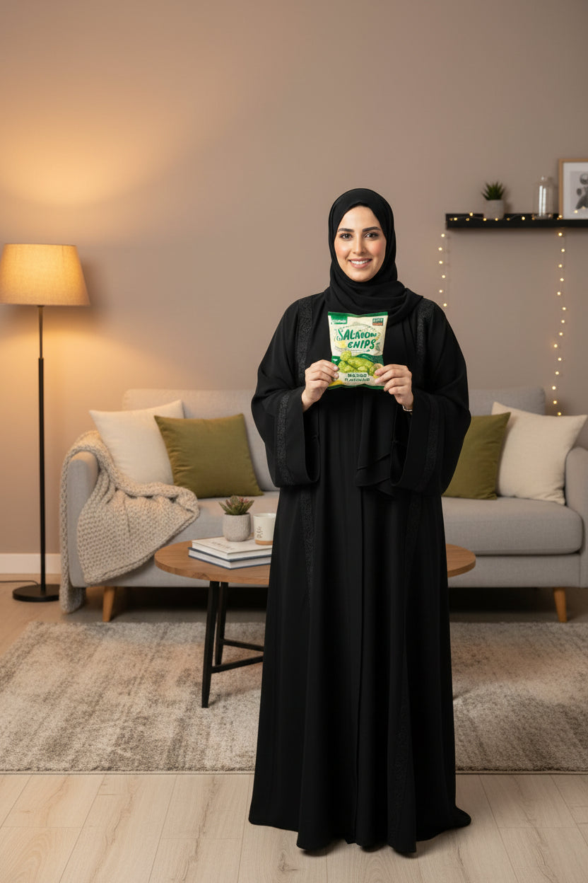 شيبس السلمون بنكهة الواسابي 50 جم