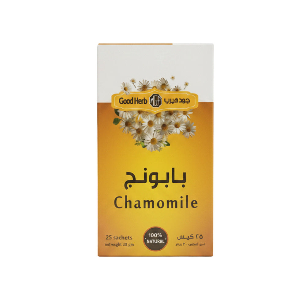 شاي البابونج جود هيرب 30 جرام 25 كيس