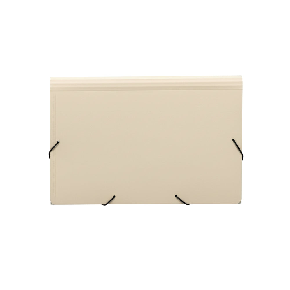 A4 plastic file for storing papers, 13 pockets 