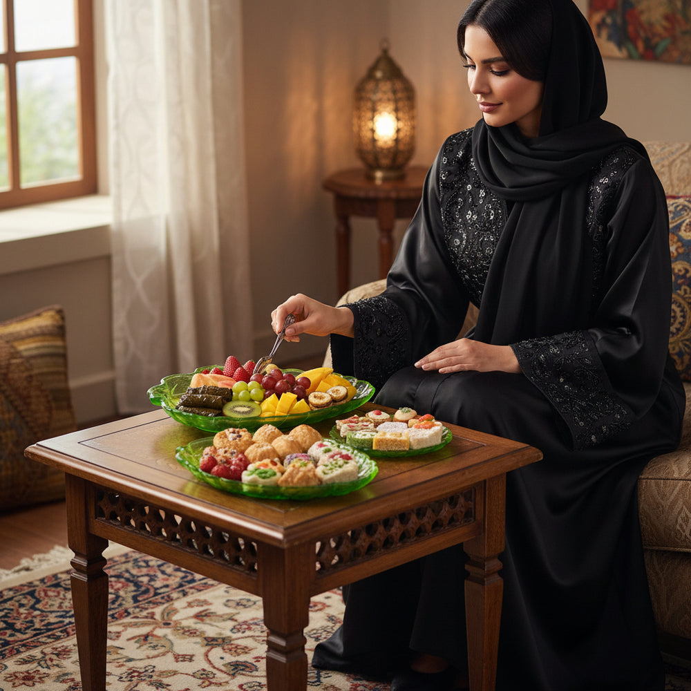 طبق بلاستيك شكل عنقود عنب متعدد الألوان 37×18 سم