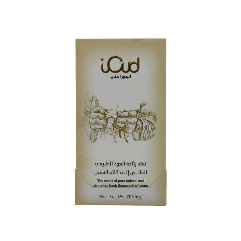 بخور ذكي آي عود روشا 16 عود 0.5 غرام