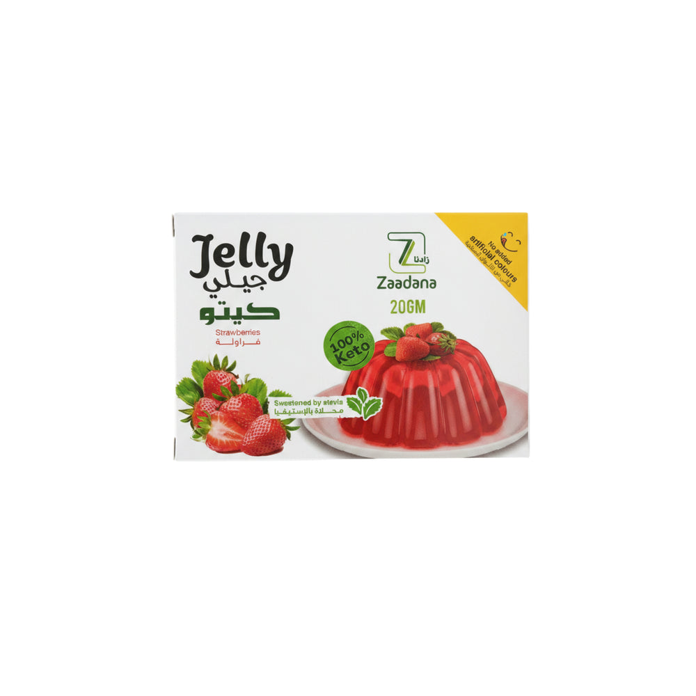 جيلي كيتو  فراولة 20 جم زادنا