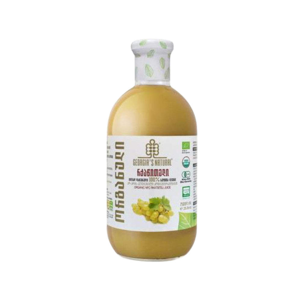 عصير العنب الأبيض بينو العضوي الطبيعي 750 مل Georgia's Natural