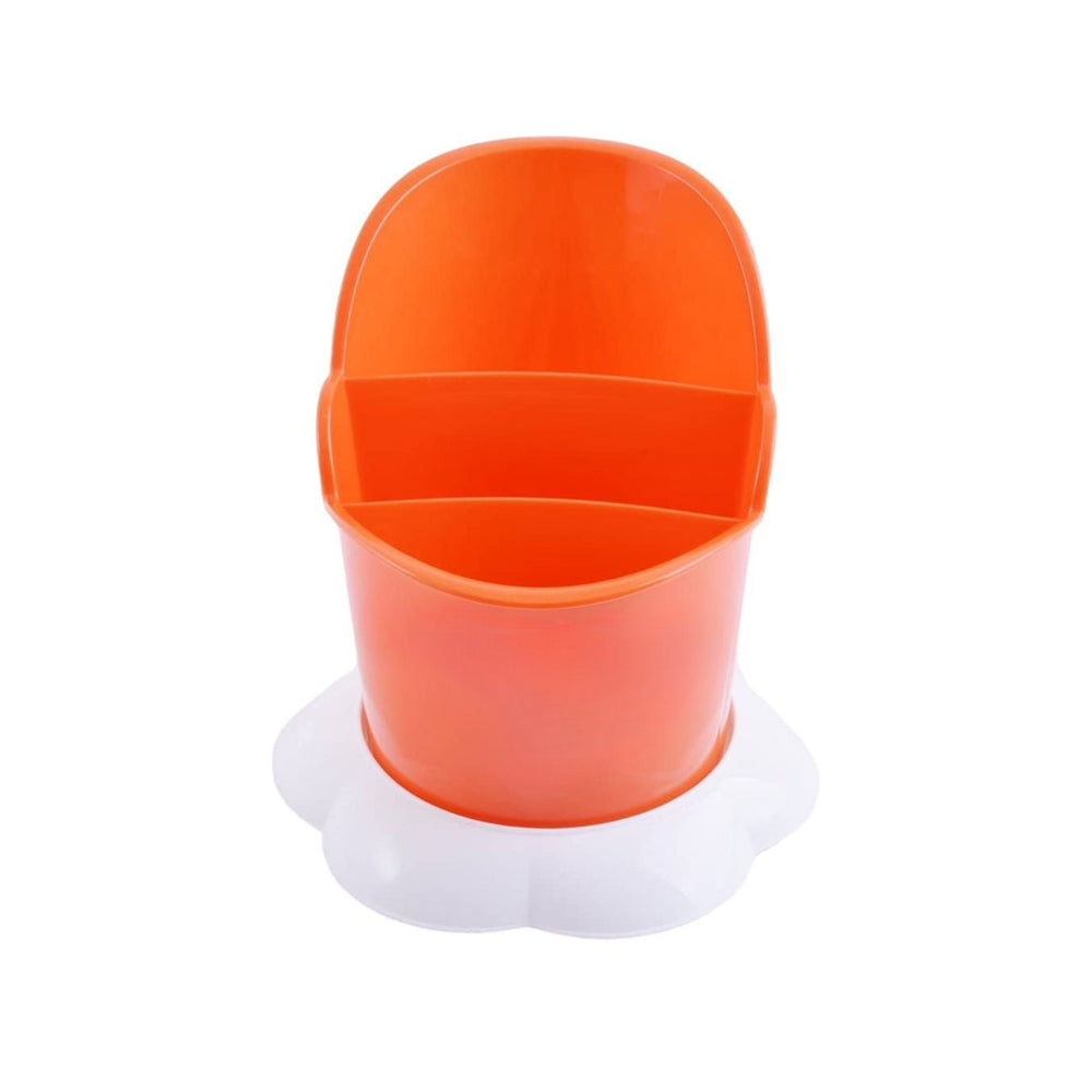 Multi-colored plastic spoon holder