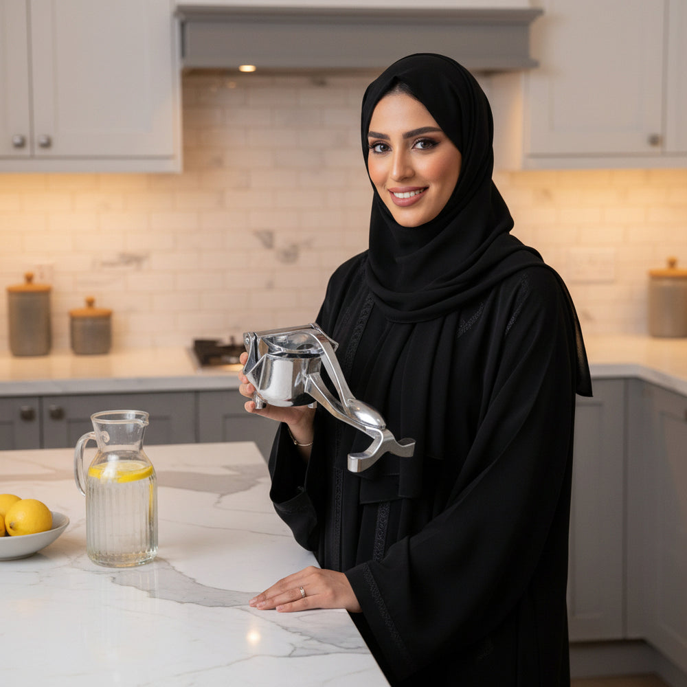 عصارة حمضيات يدوية ألمنيوم 24 سم