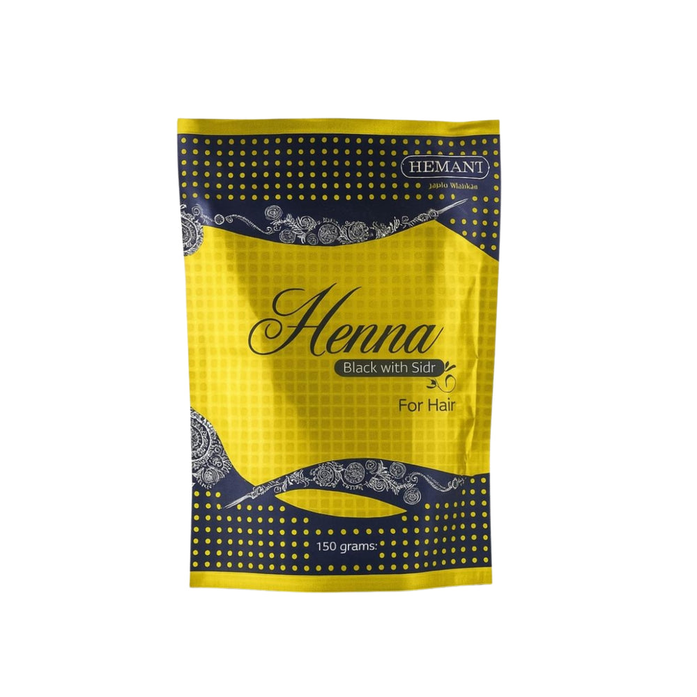 Natural Black Henna Powder with Frankincense (150g)