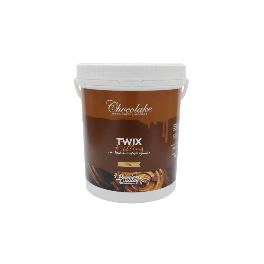 حشوة   كريمية بنكهة شوكولاتة تويكس 1 كيلوجرام Chocolake