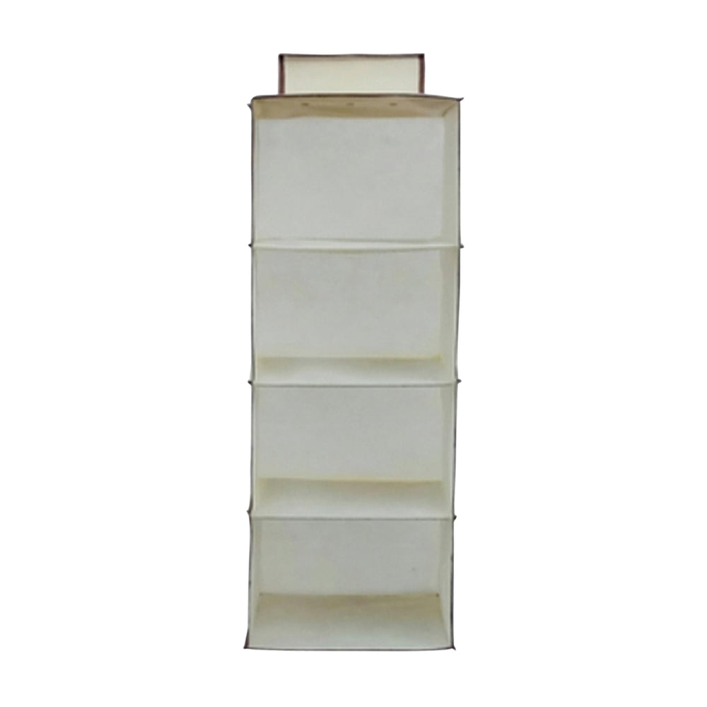 Adjustable fabric drawers, 4 drawers, 29x29x75 cm 
