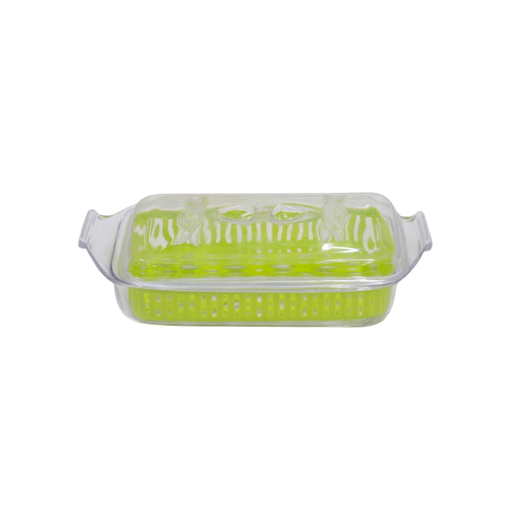 Plastic cutlery organizer with cover 