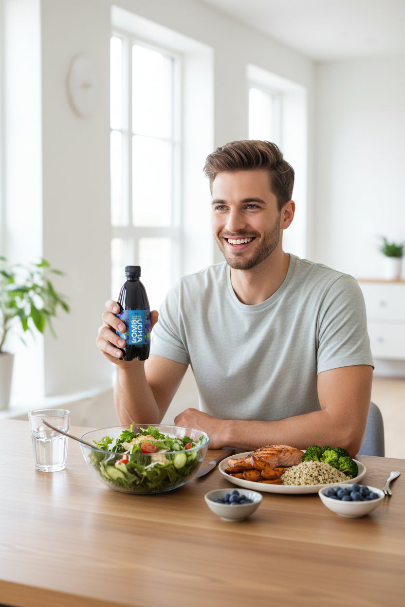 مشروب كمبوتشا عضوي بنكهة الأرونيا من  330 ملVive Bio