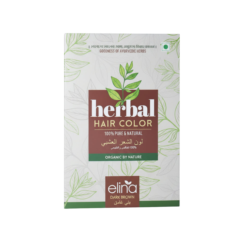 Elena Herbal Hair Color (Dark Brown) Hair Dye
