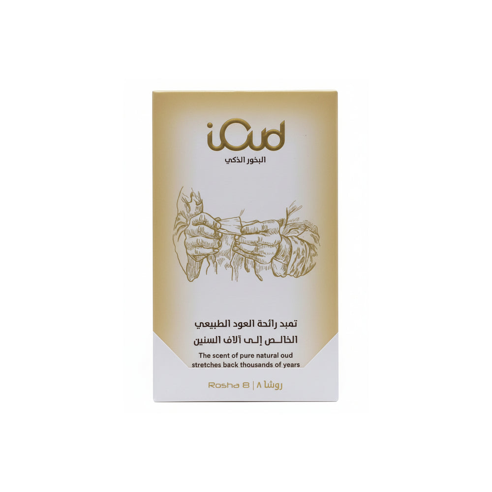 بخور ذكي آي عود روشا 8 عود 0.5 غرام