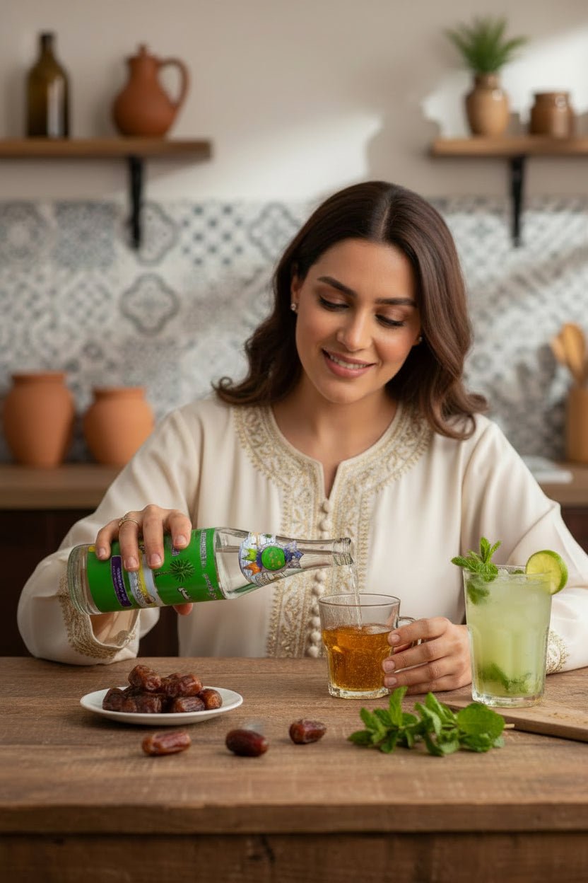 ماء اللقاح الطبيعي الجسر 565 مل - آنية المنزل الراقي