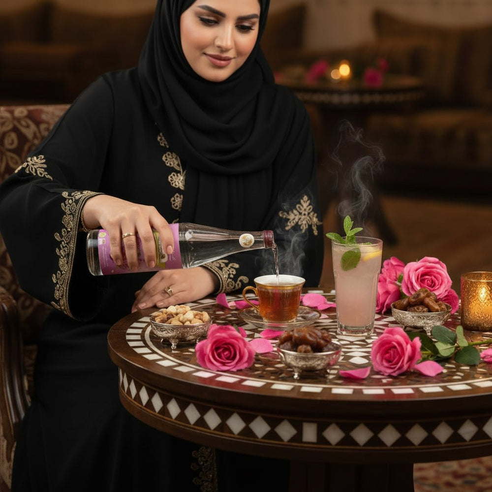 ماء ورد الجسر 565 مل - آنية المنزل الراقي