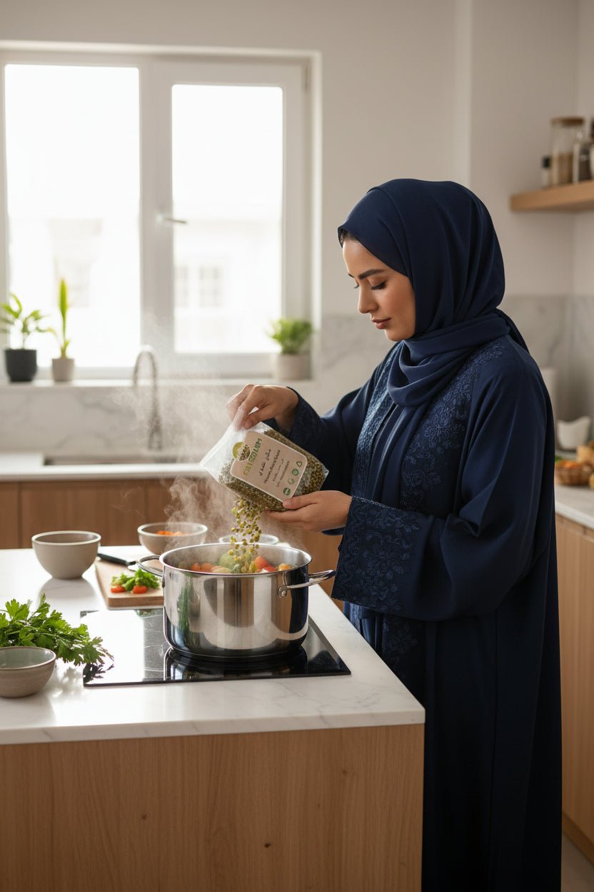 ماش عضوي من سيتي بايو فارم 500 جم - آنية المنزل الراقي