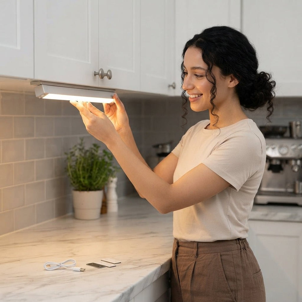 مصباح LED قابل لإعادة الشحن بحساس حركة - آنية المنزل الراقي