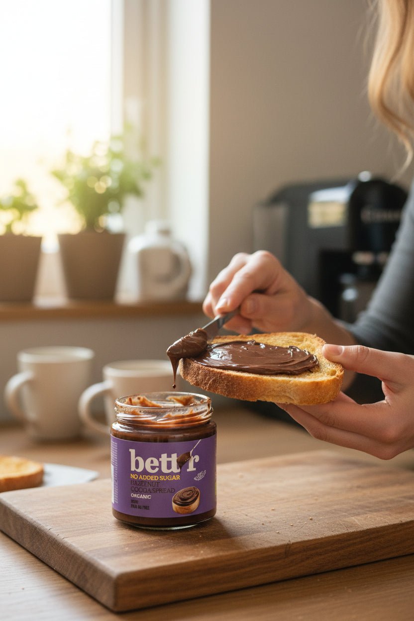 مزيج البندق والكاكاو العضوي 250 غرام من Bett'r - آنية المنزل الراقي