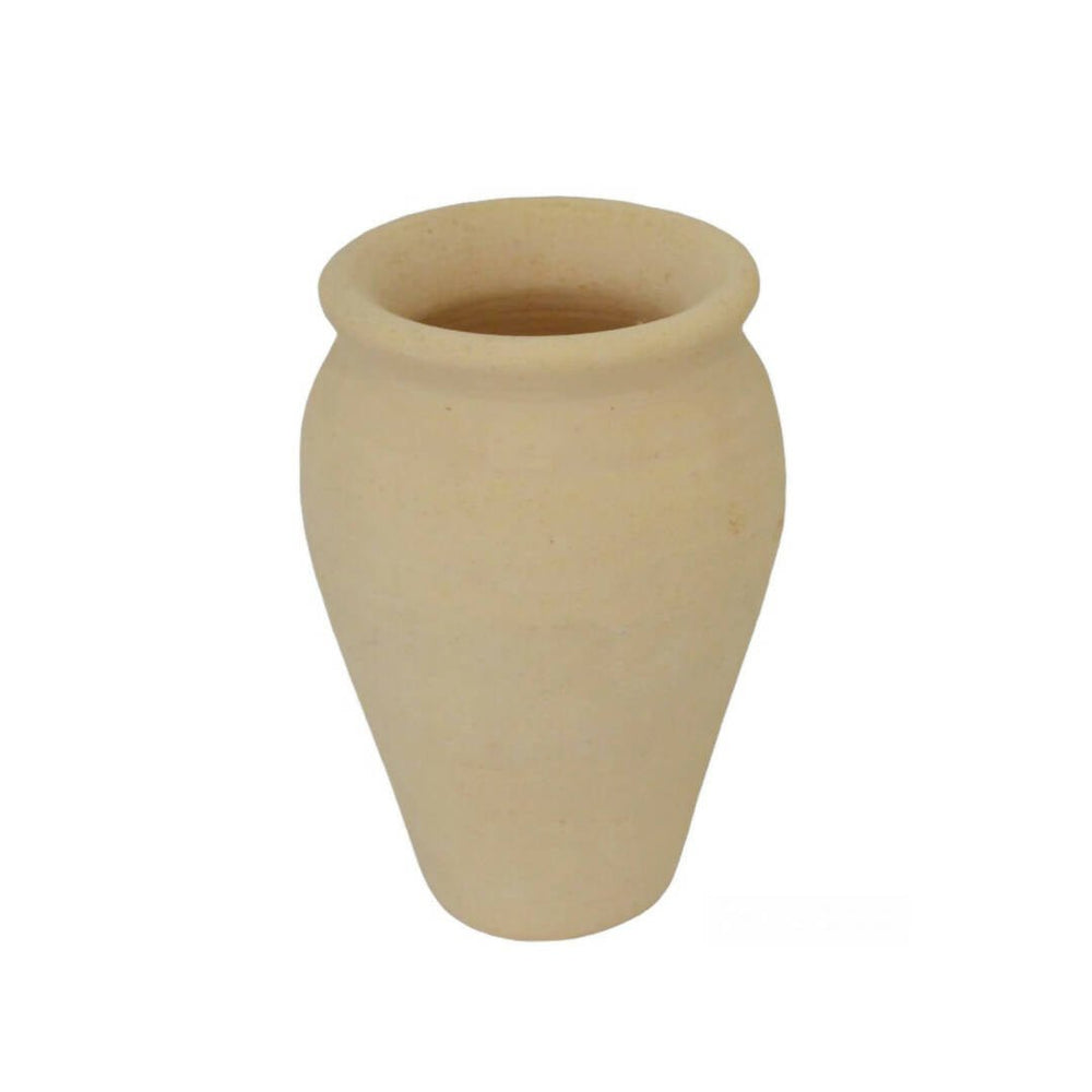 Pottery artifact in the shape of a vase