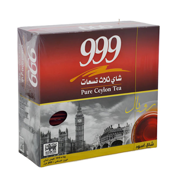 Three Nines Black Tea Bags 100 Bags