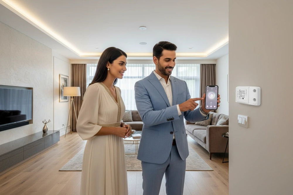 وحدة ريليه ذكية WiFi للتحكم بالأجهزة المنزلية - آنية المنزل الراقي