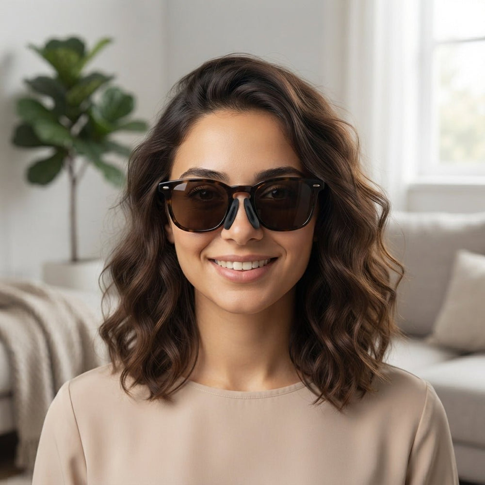 وسادات أنف سيليكون لاصقة مانعة للانزلاق للنظارات - آنية المنزل الراقي