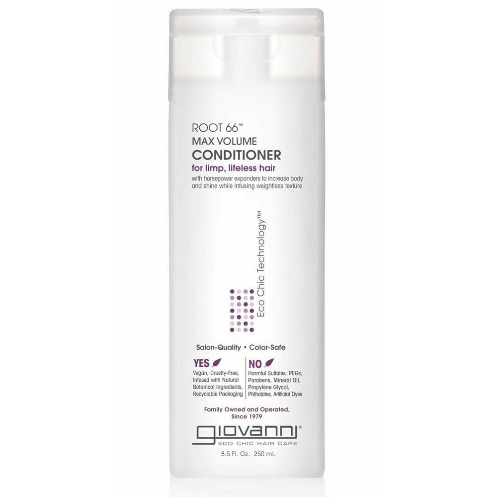 Giovanni 66 Root Maximum Volume Conditioner for Damaged and Weak Hair - 250ml