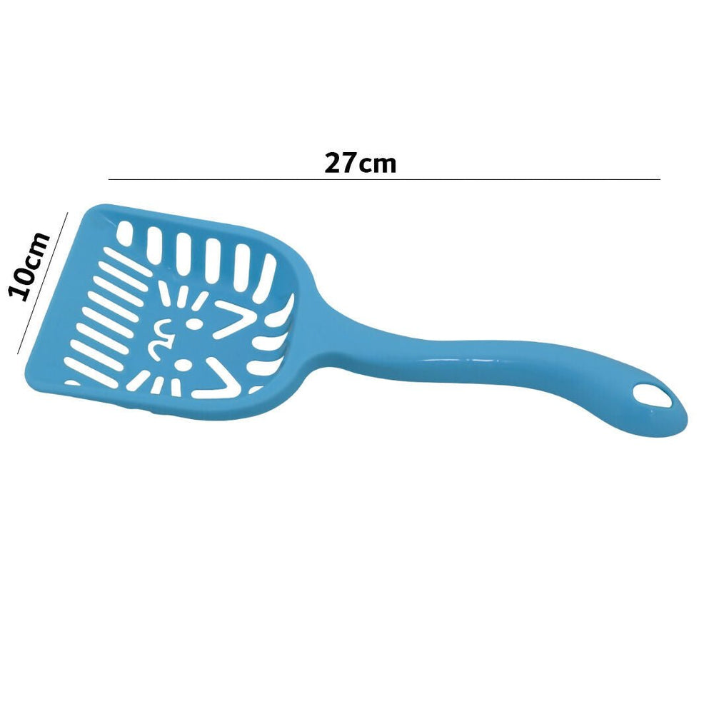 Plastic scoop for cat and pet litter
