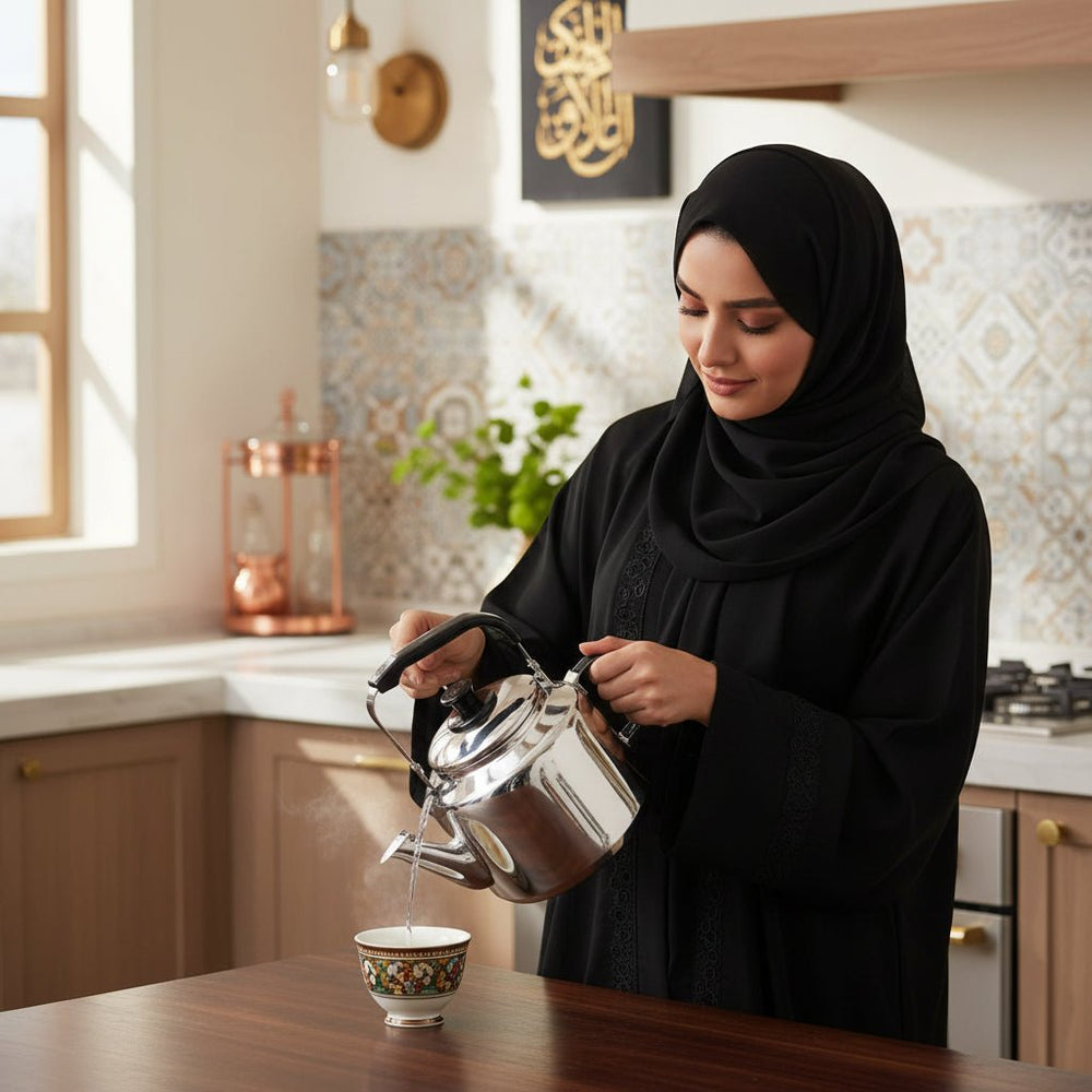 براد شاي زيبرا ستانلس ستيل 4.5 لتر