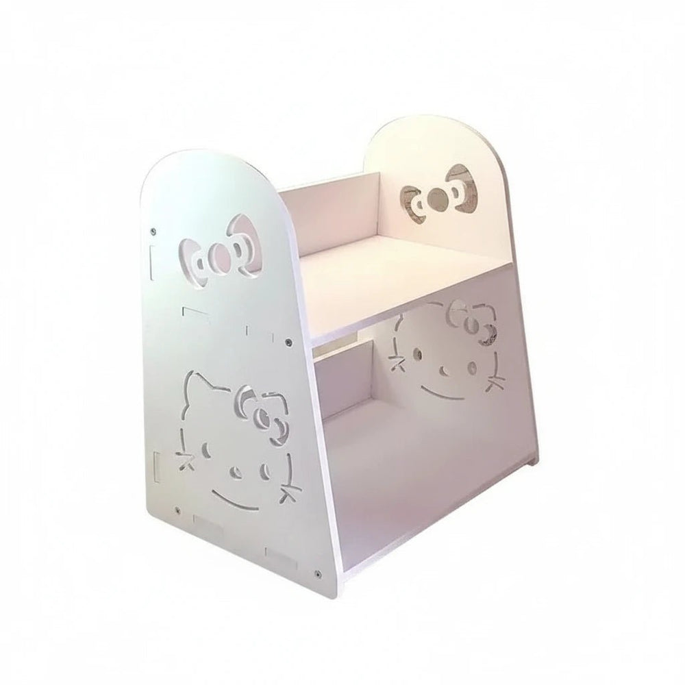 رف تخزين مكتبي بتصميم Hello Kitty لتنظيم الأدوات والإكسسوارات - آنية المنزل الراقي