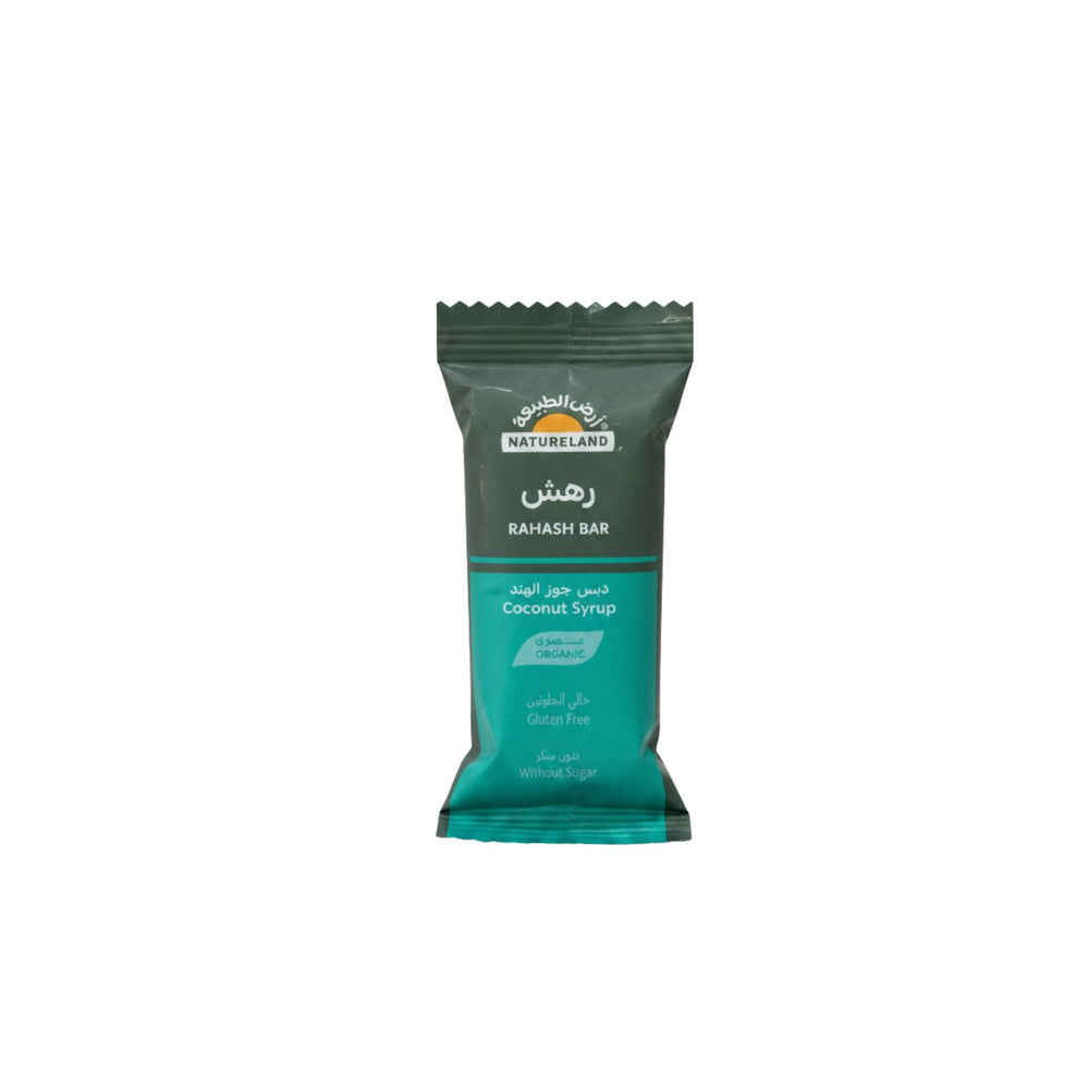 رهش بار بنكهة دبس جوز الهند 40 جرام ارض الطبيعة - آنية المنزل الراقي