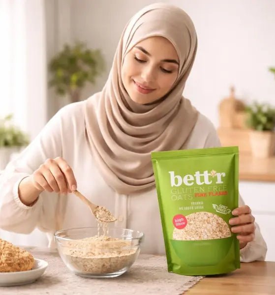 رقائق الشوفان الناعمة الخالية من الغلوتين 300 غرام من SO Bett’r - آنية المنزل الراقي