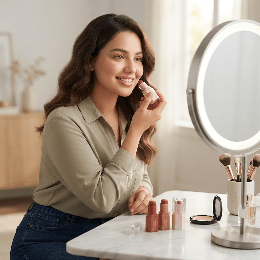 Romantic Beauty عصا بلاشر متعددة الاستخدامات بلمسة مشرقة - آنية المنزل الراقي