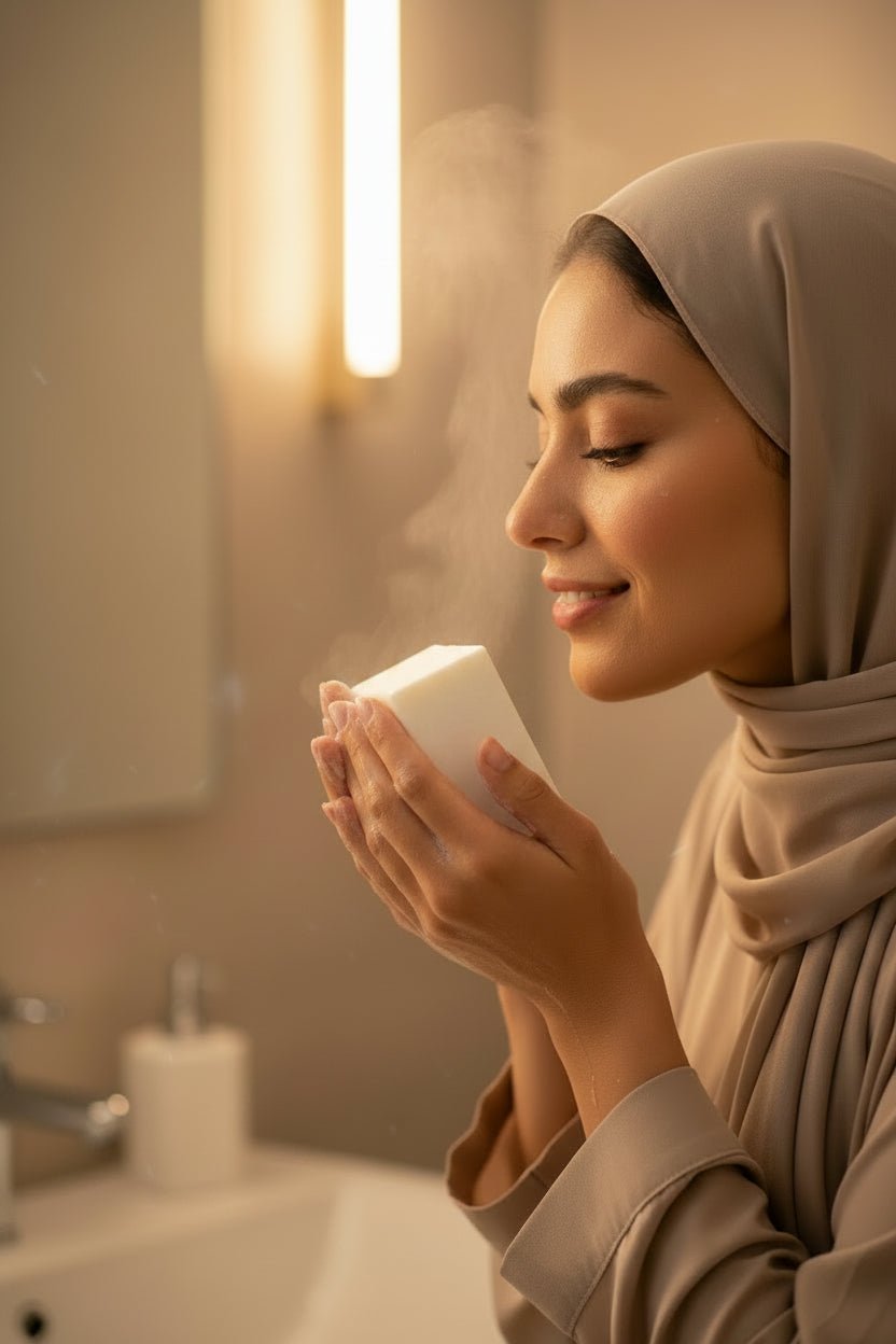 صابون زيت الزيتون الطبيعي 100 جم Essabó - آنية المنزل الراقي