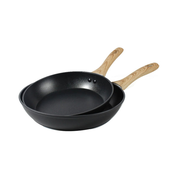 طقم مقالي ألمنيوم مصبوب غير لاصق – 22 + 24 سم