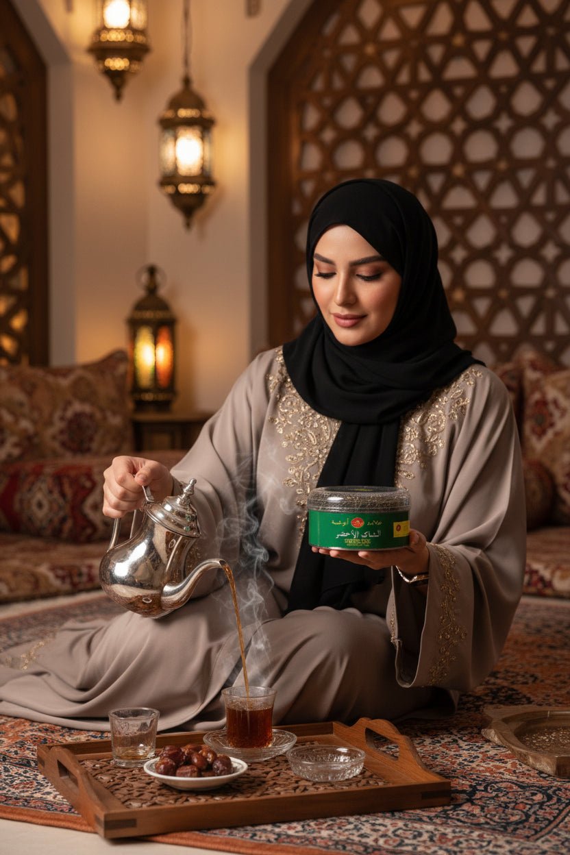 شاي أخضر أبو شيبة فرط 150 جم - آنية المنزل الراقي