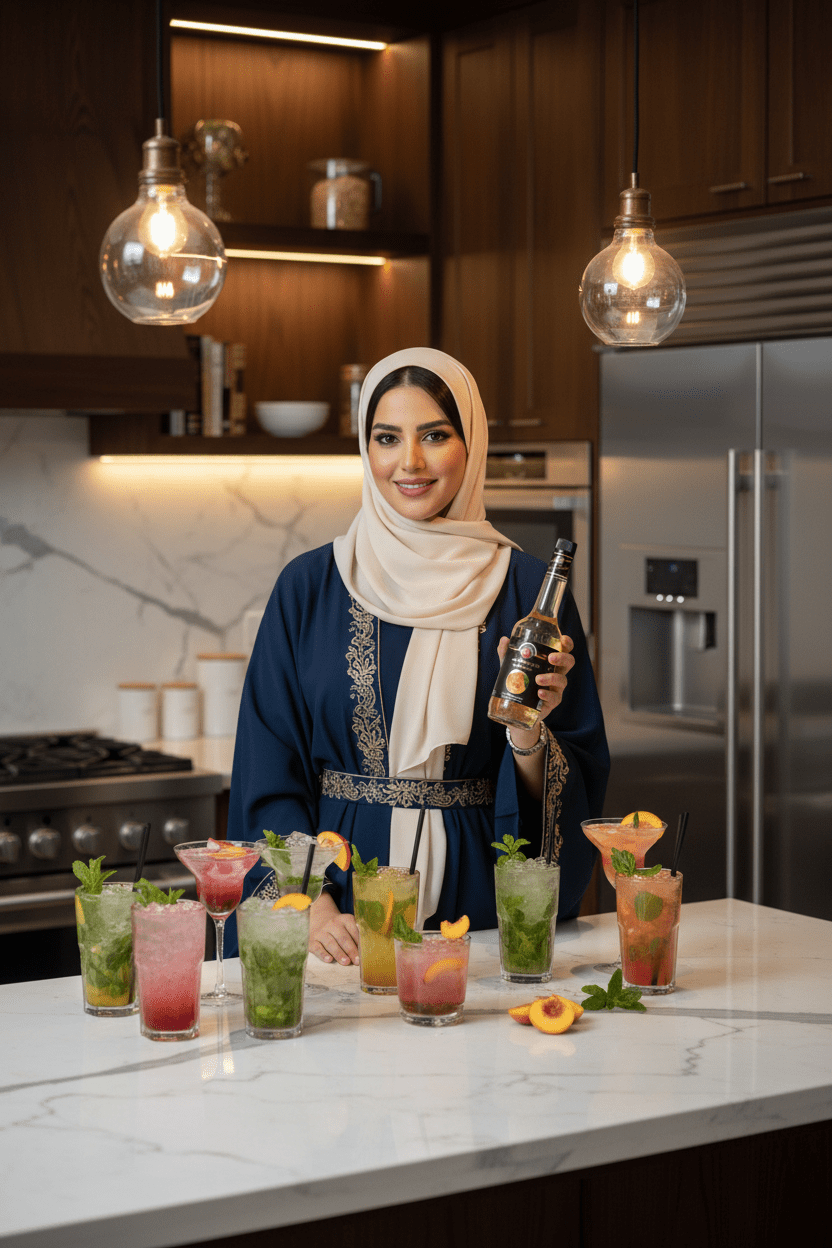 شراب مركز بنكهة الخوخ 700 مل - آنية المنزل الراقي