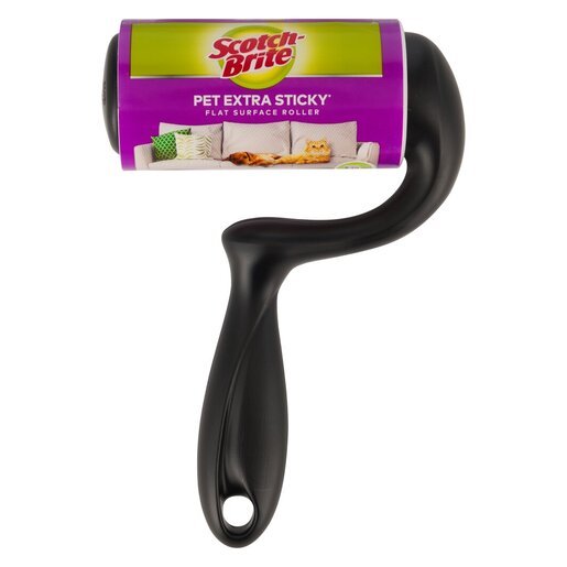 رول تنظيف فائق اللصق لإزالة شعر الحيوانات الأليفة من Scotch-Brite