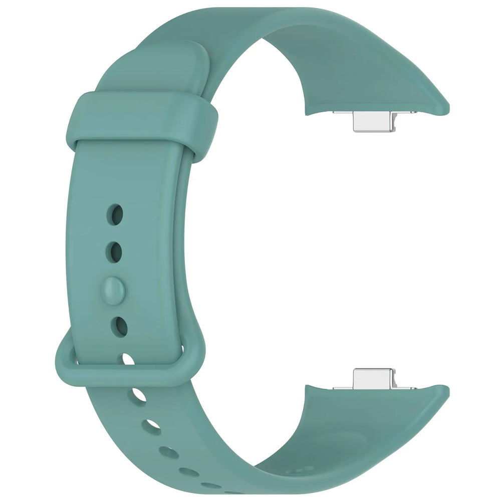 سوار سيليكون بديل للساعات الذكية متوافق مع Xiaomi Smart Band وRedmi Watch بألوان متعددة - آنية المنزل الراقي
