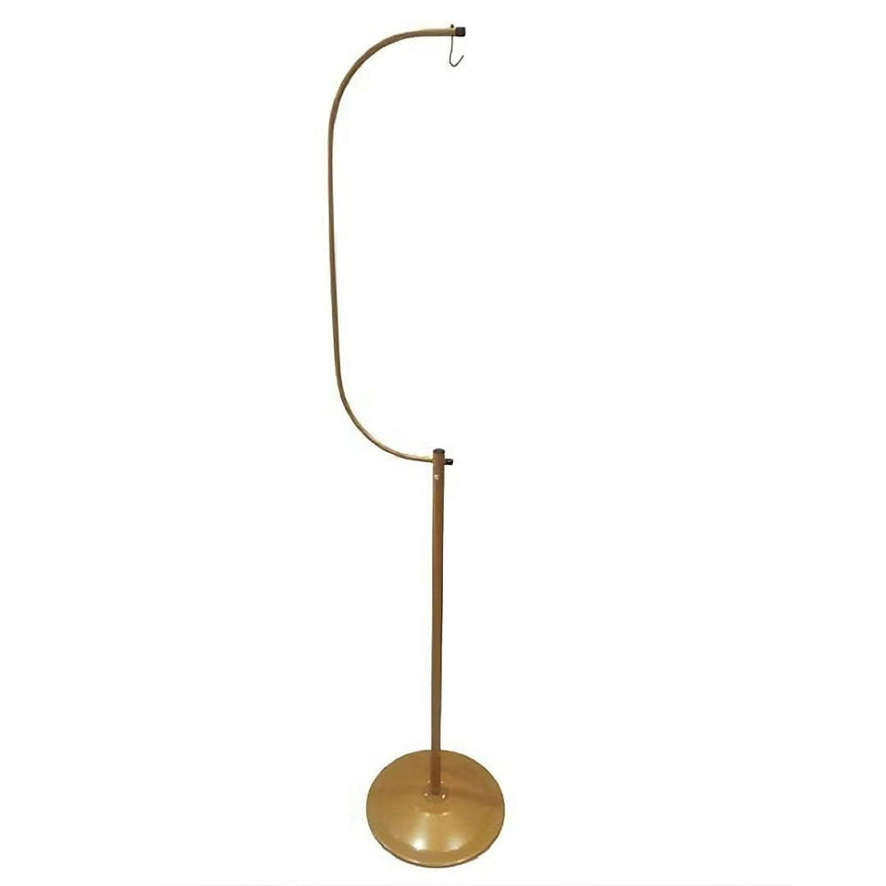 Metal bird cage stand with hanging hook 