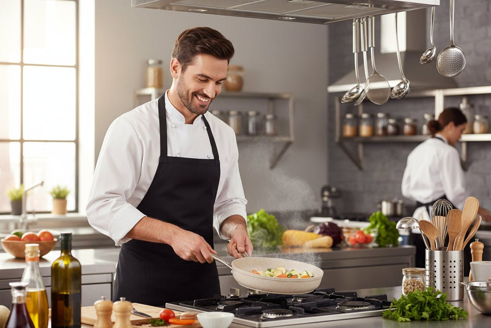 مقلاة كوركماز غرانيتا 28×5.5 سم بسعة 3 لتر بطلاء غير لاصق