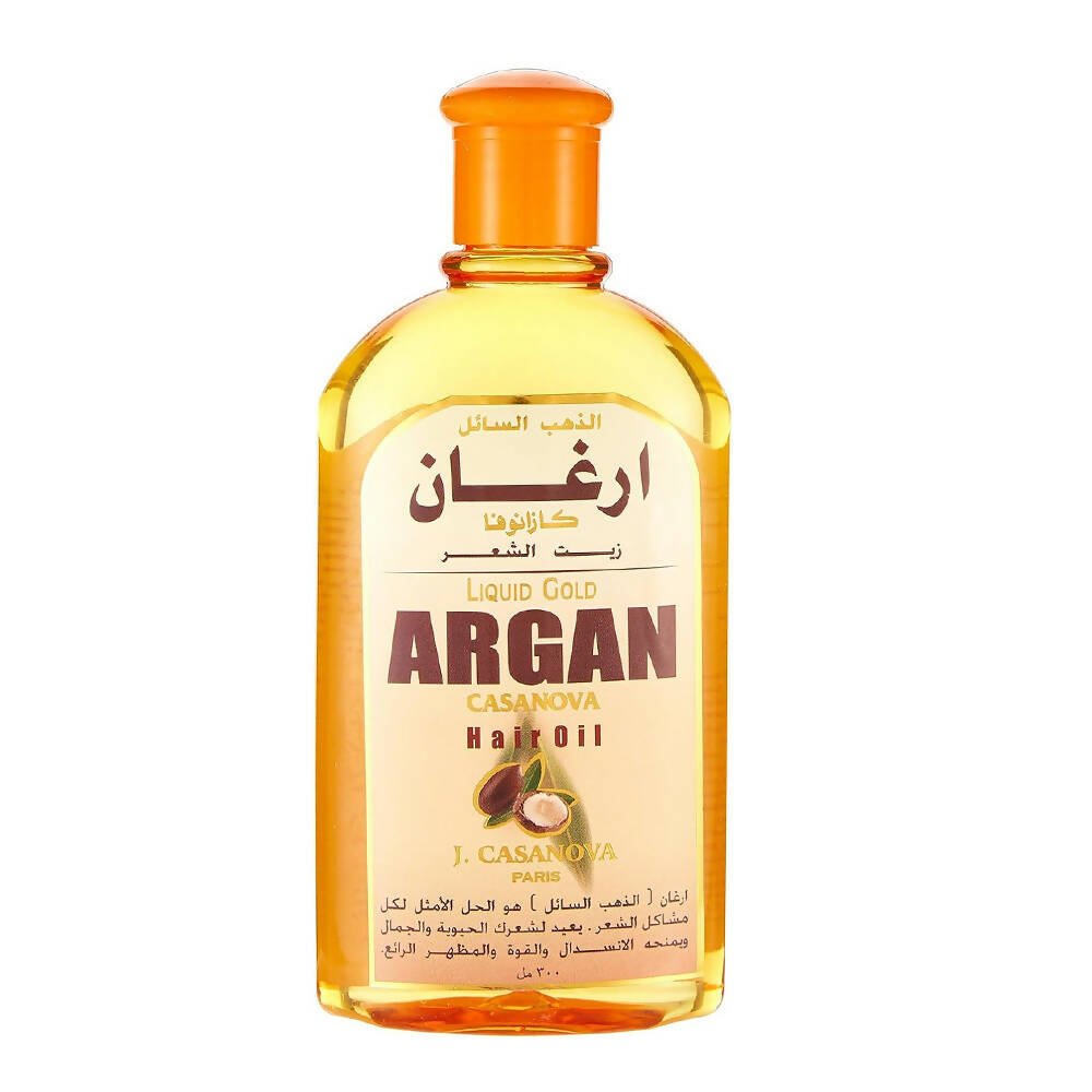 زيت شعر الذهب السائل ارغان من كازانوفا  300 مل