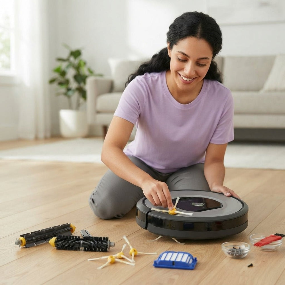 طقم قطع غيار بديلة لروبوت التنظيف iRobot Roomba 600 Series - آنية المنزل الراقي