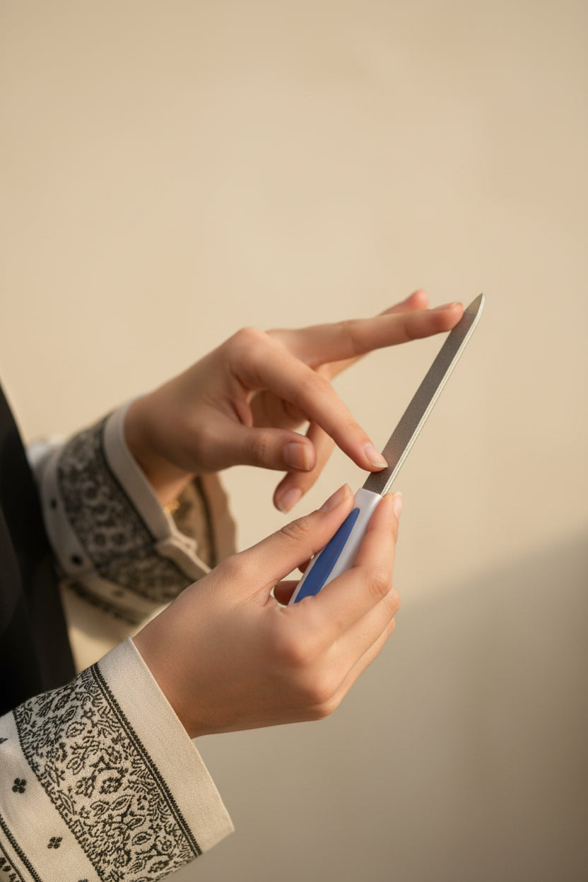 مبرد أظافر ستانلس ستيل احترافي