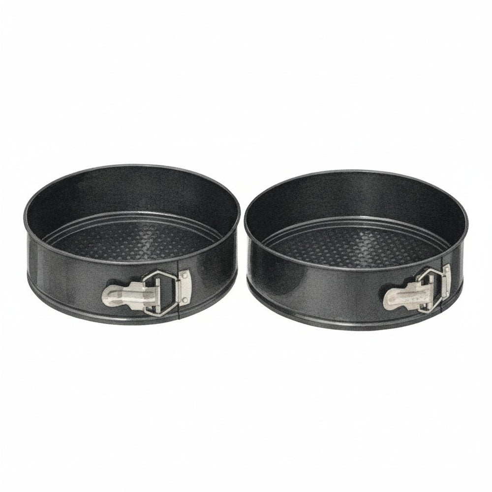 Five Simply Smart 2-Piece Round Non-Stick Metal Springform Pan Black 189415