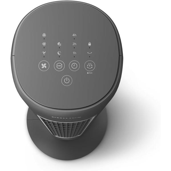 Philips 40W High Performance Bladeless Technology Aroma Diffuser Tower Fan Black CX5535/11