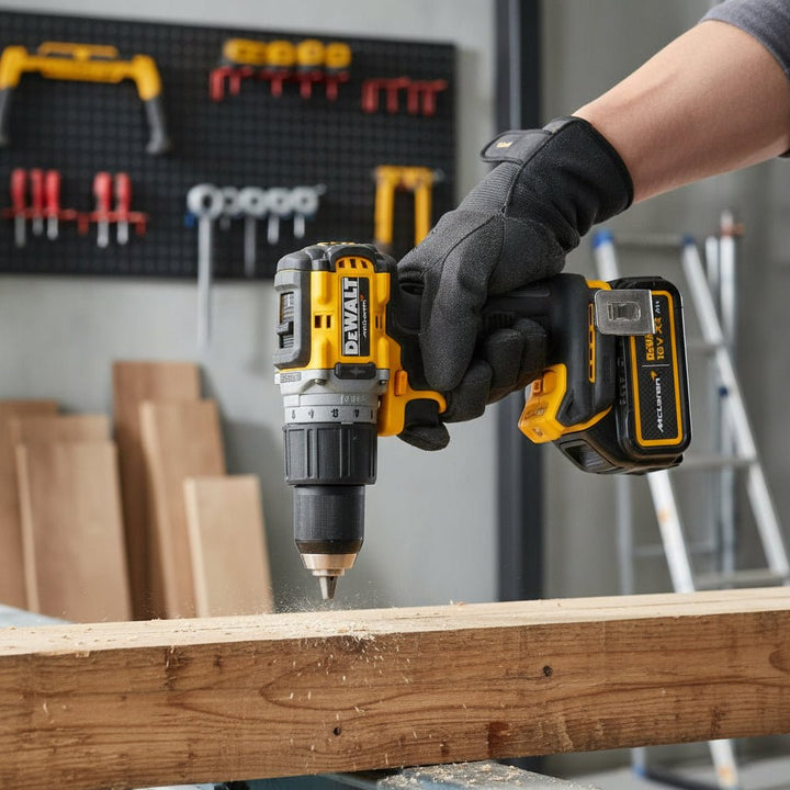 DeWalt McLaren F1 Team 18V XR Brushless Hammer Drill Driver Black and Grey DCD85MP2T-GB