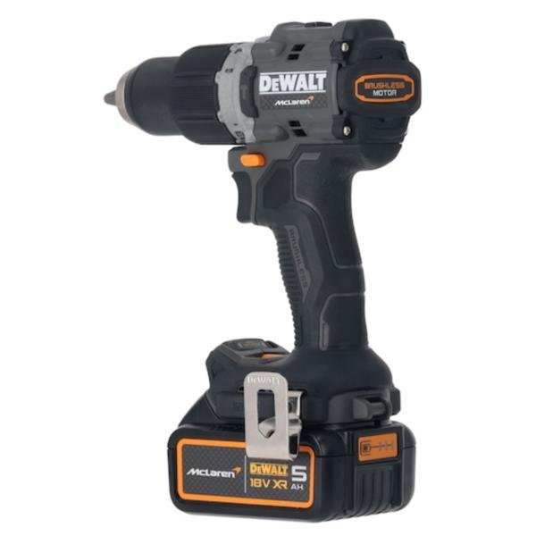 DeWalt McLaren F1 Team 18V XR Brushless Hammer Drill Driver Black and Grey DCD85MP2T-GB