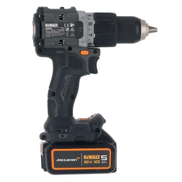 DeWalt McLaren F1 Team 18V XR Brushless Hammer Drill Driver Black and Grey DCD85MP2T-GB